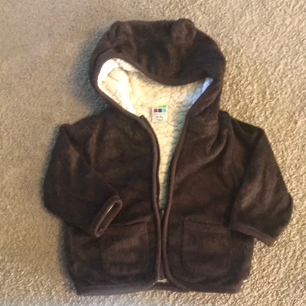 Healthtex brown bear hoodie